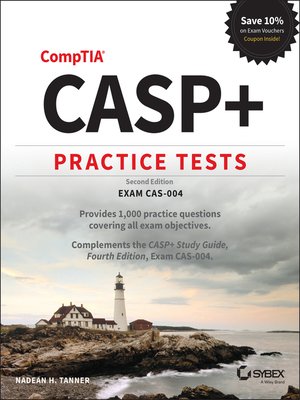 cover image of CASP+ CompTIA Advanced Security Practitioner Practice Tests